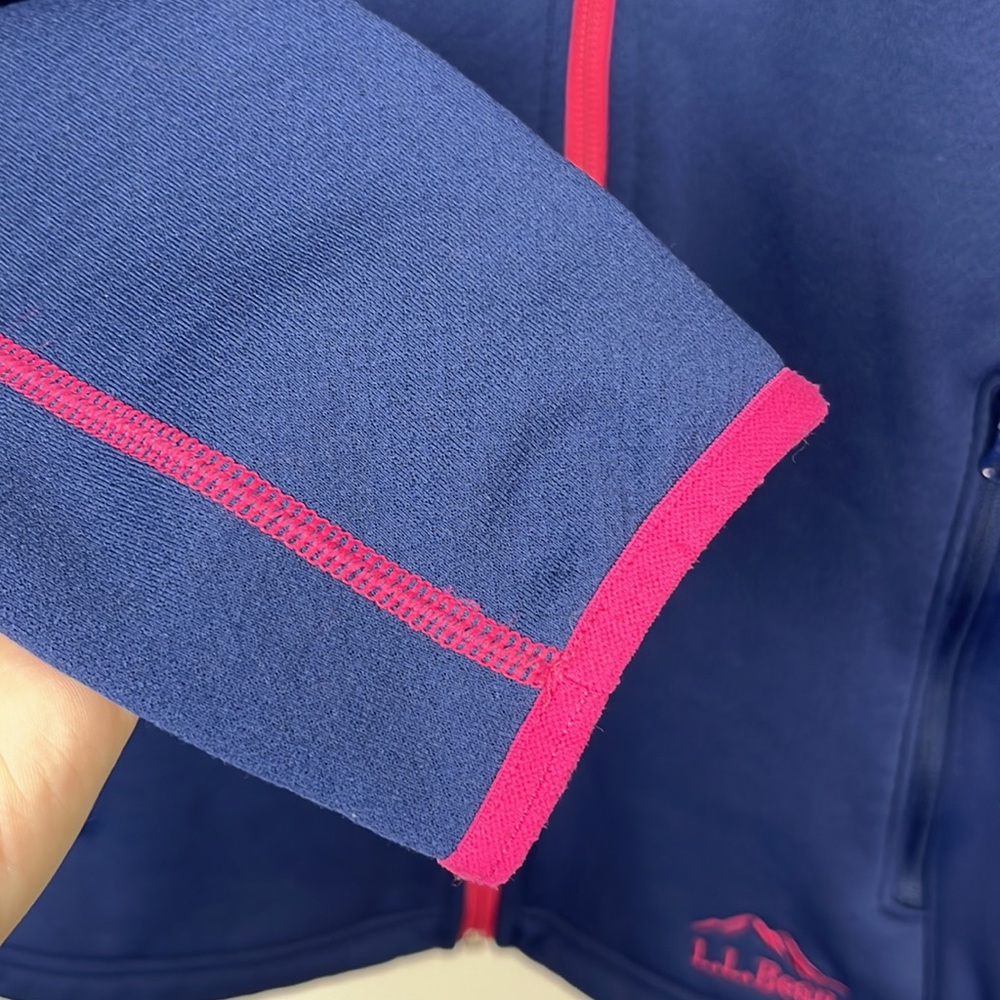 L.L.Bean Zip Up Sweater Soft Shell Jacket - Picture 5 of 15